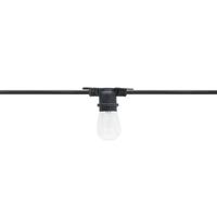 American Lighting 24 Light 25 watt 120 volt 48' Black Suspended Medium Screw Base Commercial Grade Light String